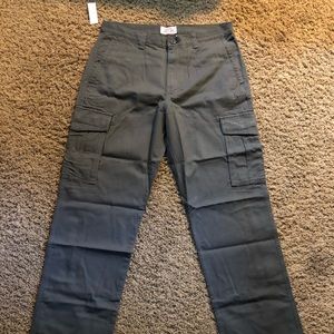 Old Navy Men’s Cargo Pants 33x36 Grey